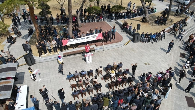 구인모 거창군수 예비후보 출마 선언, “32개 핵심사업으로 군민행복 마침표 찍겠다”