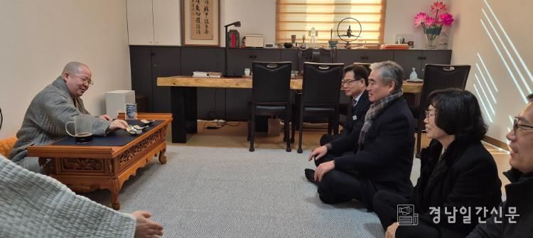 조명래 창원특례시 제2부시장, 새해 시작과 함께 종교계와 소통 강화