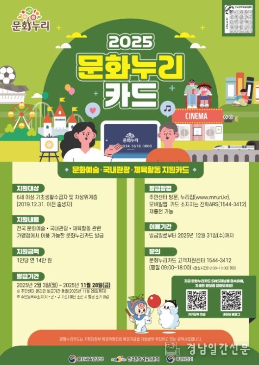 ‘문화누리카드’ 사업 추진