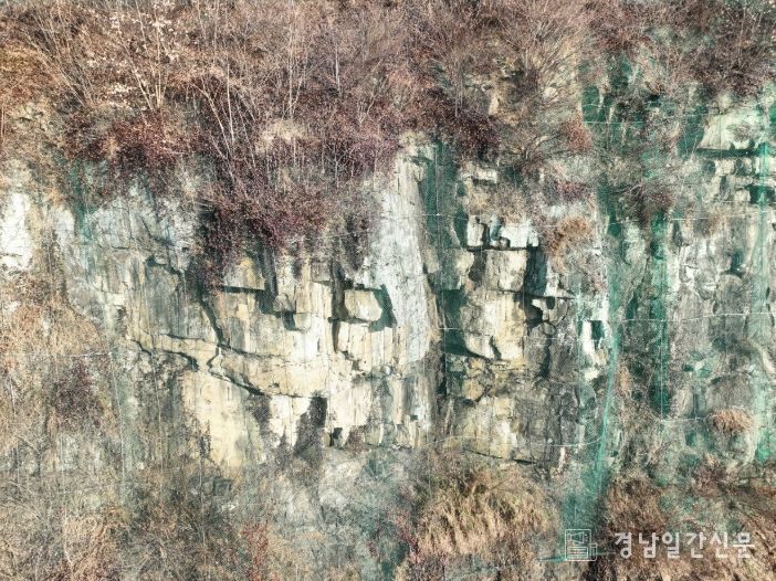 진주시, ‘뒤벼리 급경사지 정비공사’ 추진