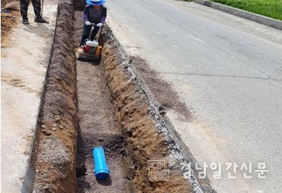 오수관로 정비사업 완료