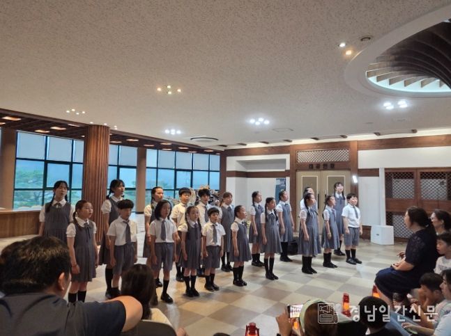 하동어린이합창단, 맑은 목소리로 별난장터 축제