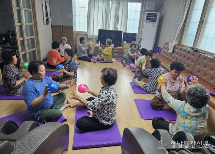 산청군 경로당 활성화 프로그램