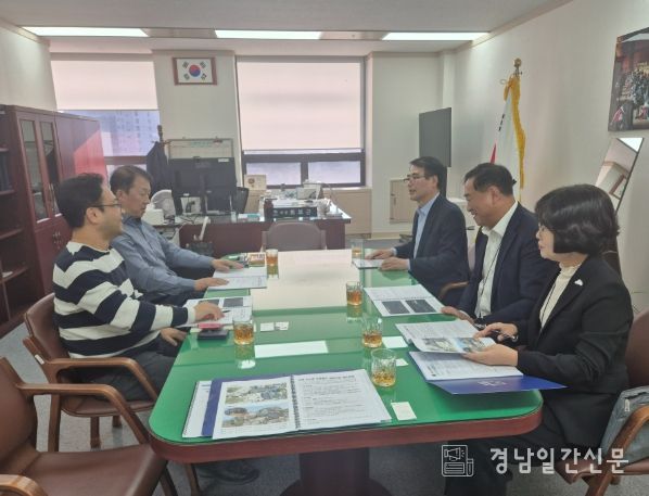 국가유산청 방문 문화유산 주요 사업 건의