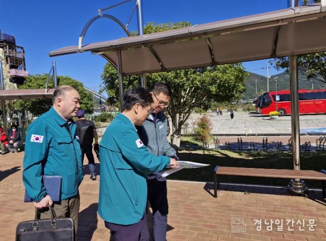 민기식 거제시 부시장, 제19회 거제섬꽃축제 대비 사전 현장점검 실시