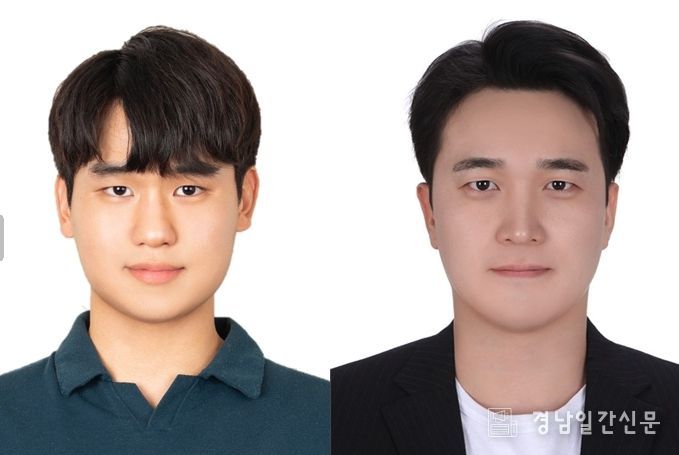 성재경 교수 연구팀(왼쪽부터 대학원생 고민석 씨, 성재경 교수).