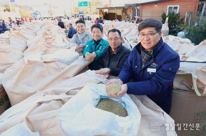 함양군, ‘2025년산 공공비축미 건조벼’ 첫 매입