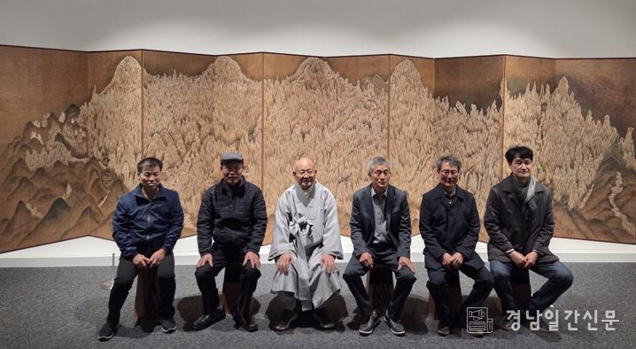 조계종 종정 성파스님, 진주전통공예비엔날레 방문