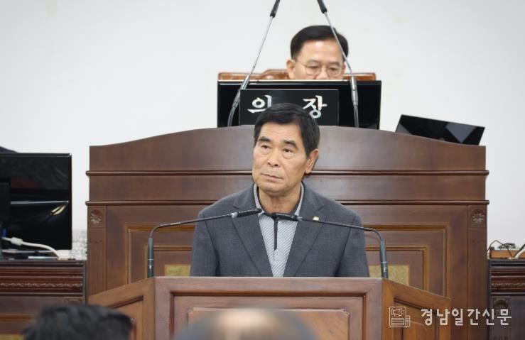 제310회 제2차 정례회 제2차 본회의 5분 자유발언(안천원 의원)