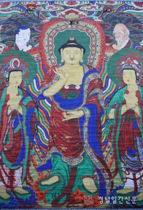 진주 호국사 괘불도