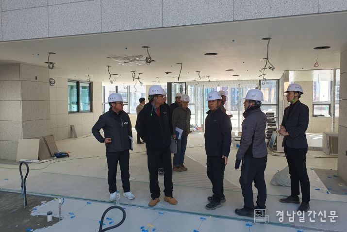 정순길 신임 자치행정국장, 주요 현안사업장 현장 점검