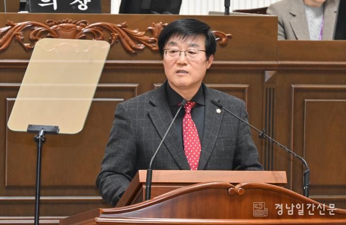 김형석 진주시의원, 서부의료원 연계 장애인 치과 도입 요구