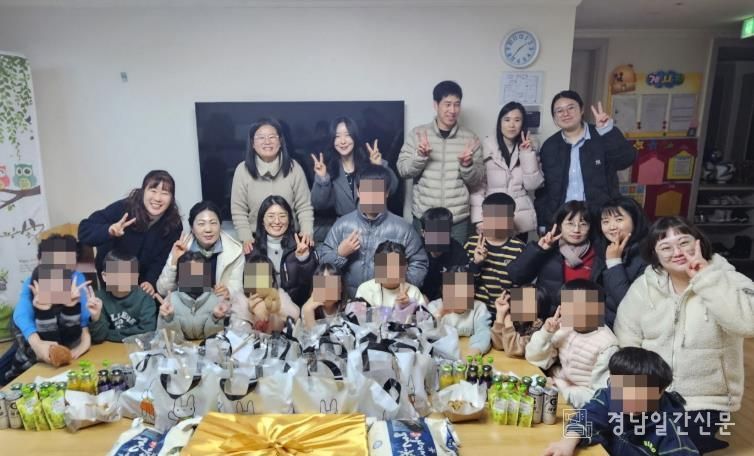 통영시 생활복지과, 설 선물보다 더 큰 선물은 ‘함께한 시간’