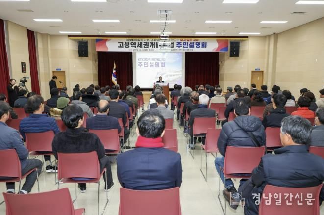 고성역세권개발 군민의 삶을 바꾸다, 역세권개발 청사진 공개