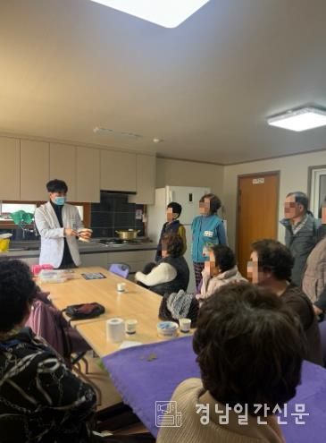 동부면 보건지소,「찾아가는 틀니세척Day」운영