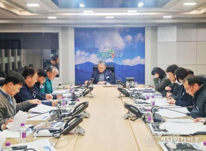 함양군, ‘2025년 7월 호우’ 재해복구사업 우기 이전 완료 대책회의