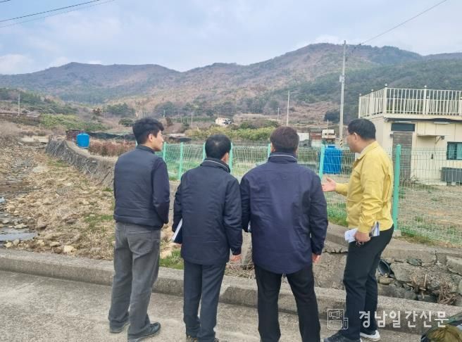 거제시, 민기식 부시장 소나무재선충병 현장 점검