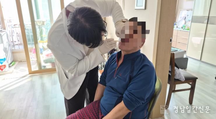 거제시 보건소, ‘찾아가는 재가 노인·장애인 방문 구강건강관리’ 본격 시동